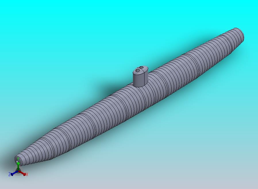 德国潜艇VII型耐压壳