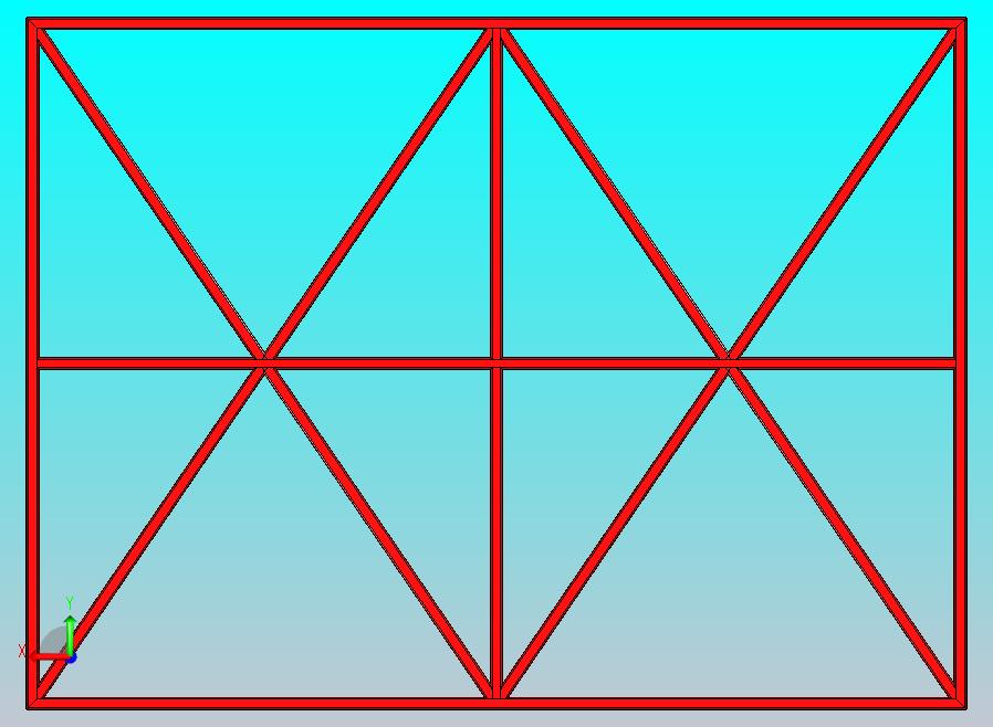 车库框架 6x3x2,2