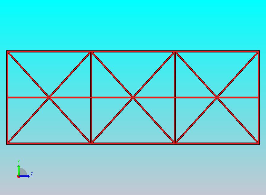 车库框架 6x3x2,2
