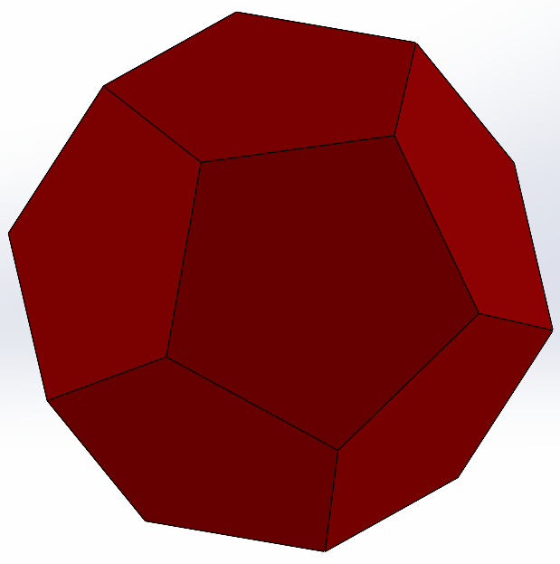 十二面体“3D 五边形