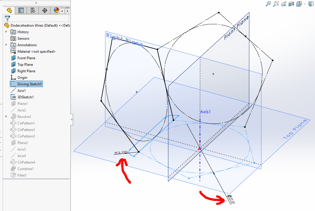 十二面体“3D 五边形