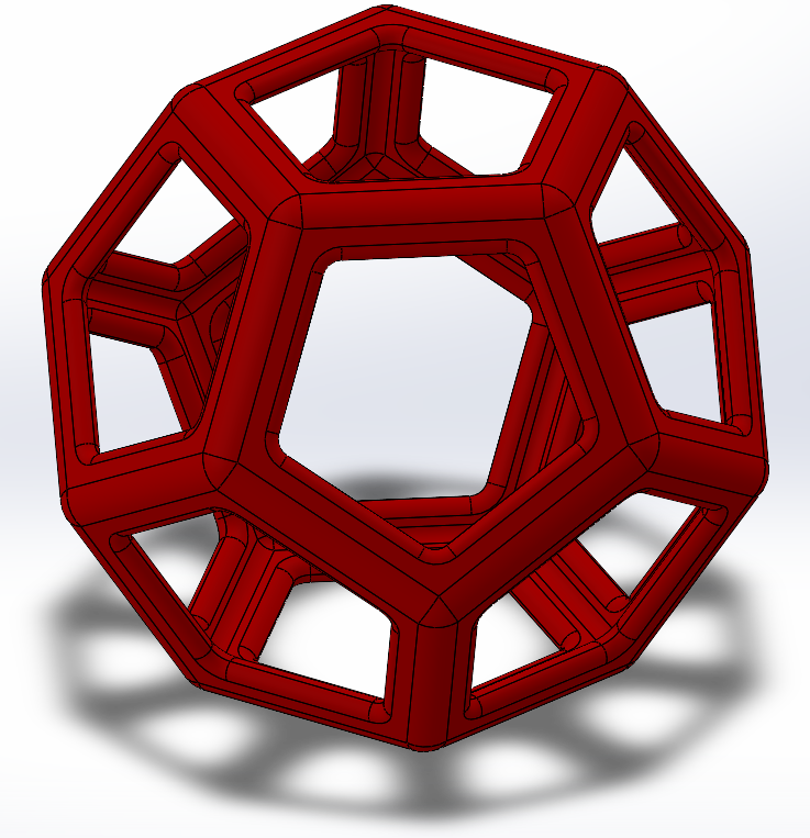 十二面体“3D 五边形