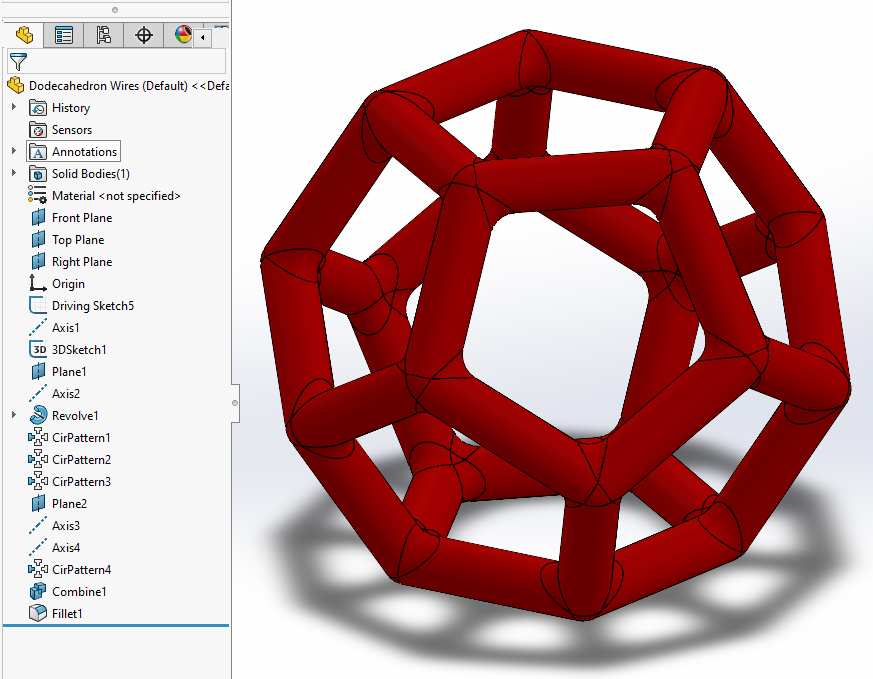 十二面体“3D 五边形