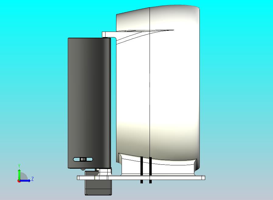 遥控气垫船管道驱动装置