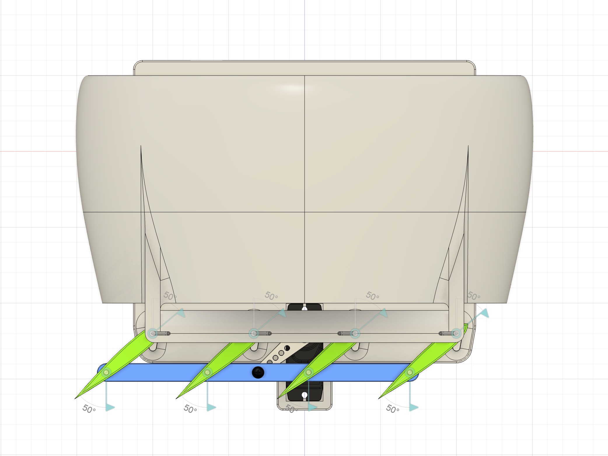 遥控气垫船管道驱动装置