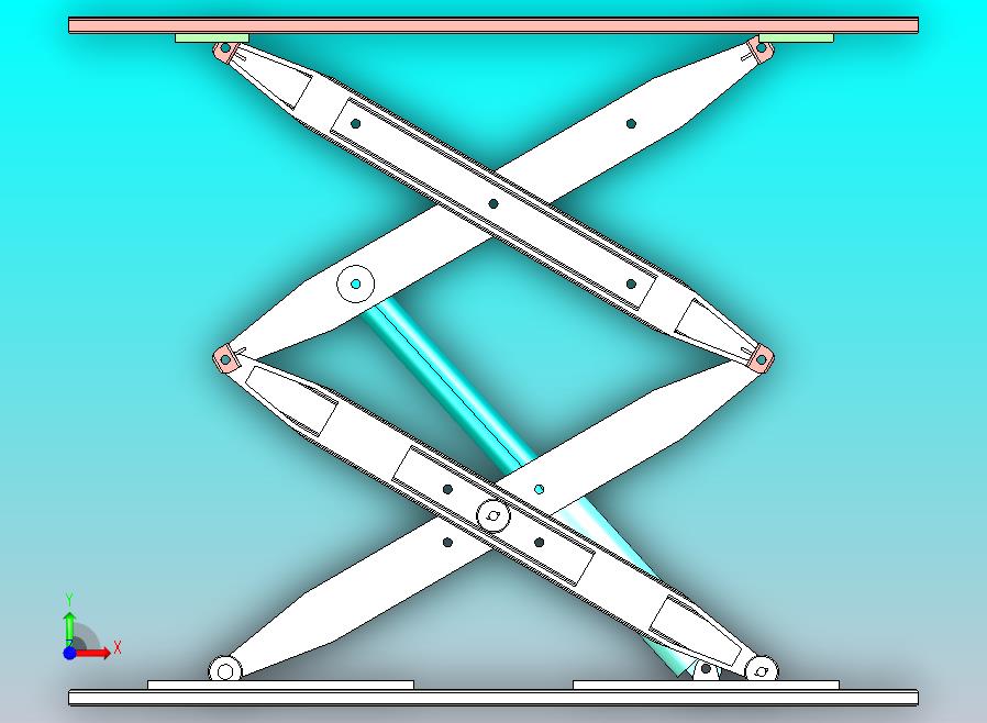 剪式举升机组件