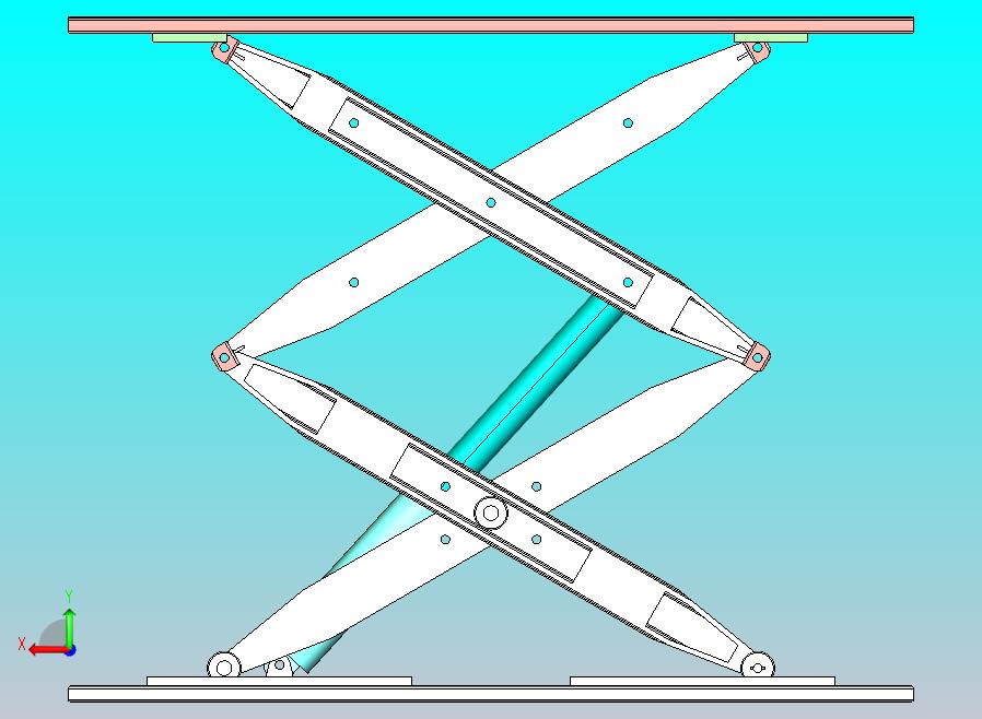 剪式举升机组件