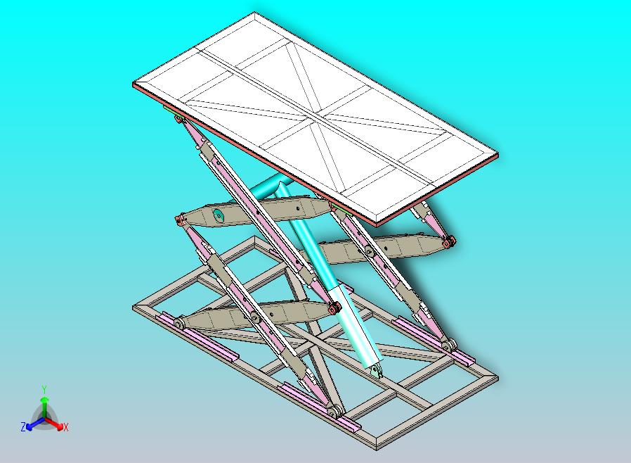 剪式举升机组件