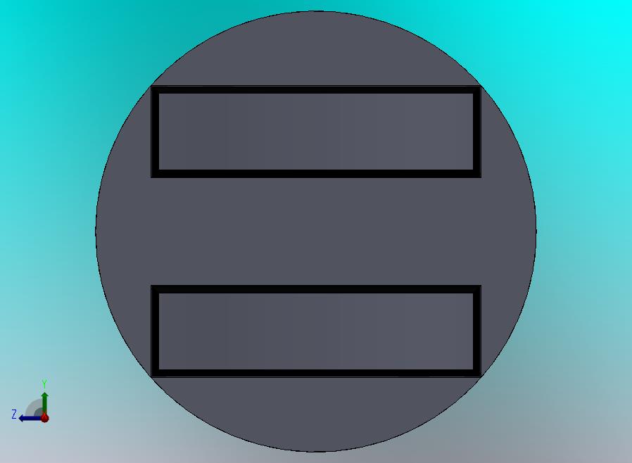 焊接式液压缸（前后安装）100x50x726.5毫米