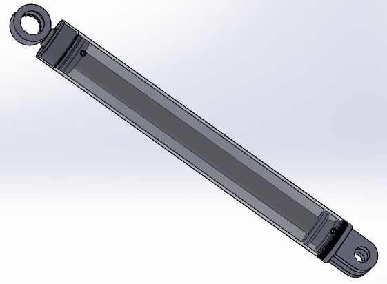 焊接式液压缸（前后安装）100x50x726.5毫米