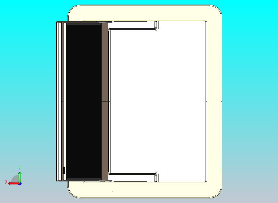 折叠_嵌入式电视机构