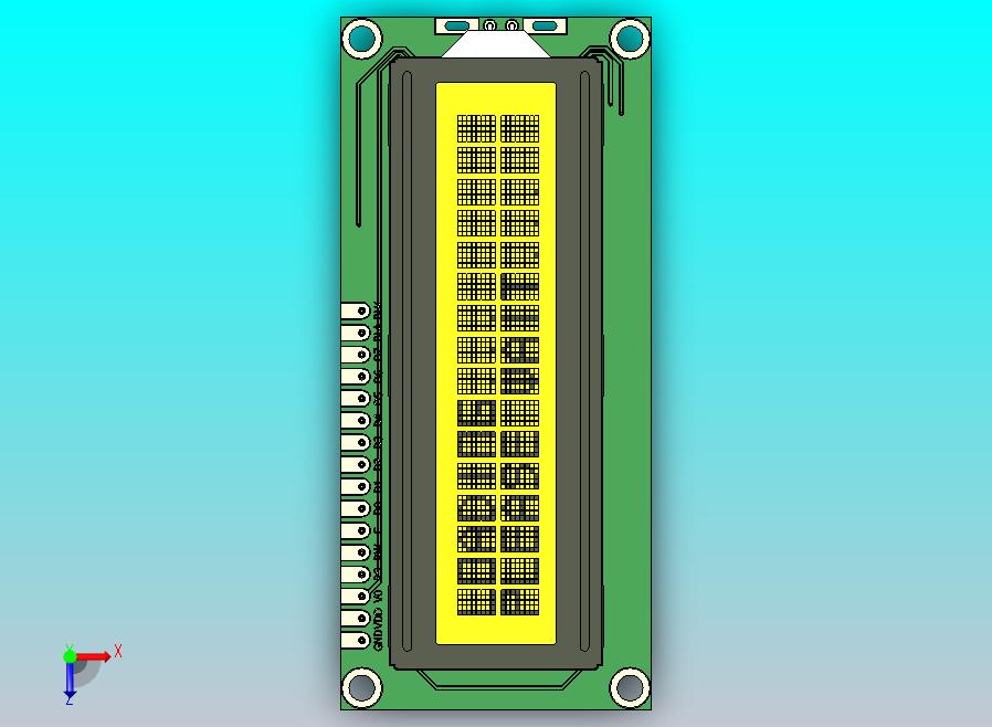 LCD1602 (Green)