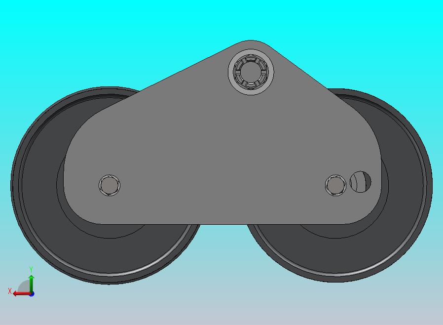 CD60R-3履带承重轮单元B