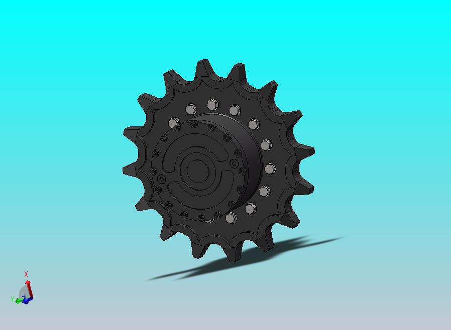 CD60R-3行走马达履带驱动R