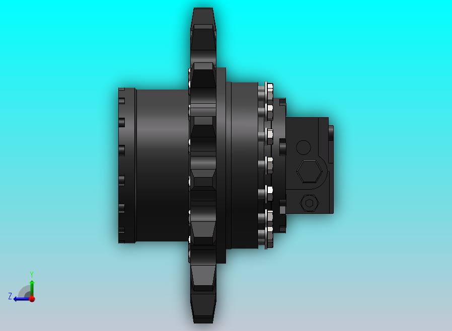 CD60R-3行走马达履带驱动R