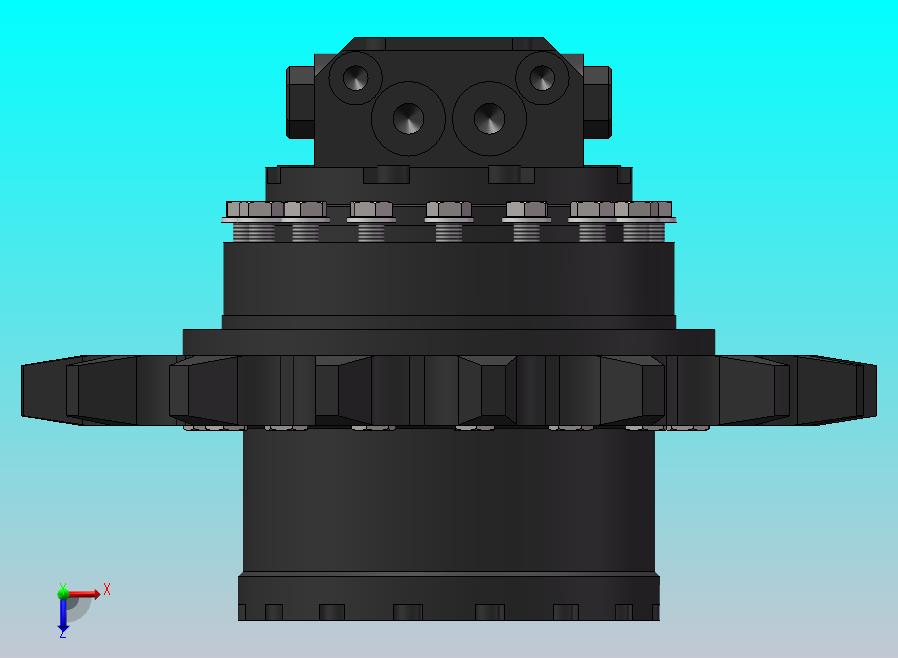 CD60R-3行走马达履带驱动R