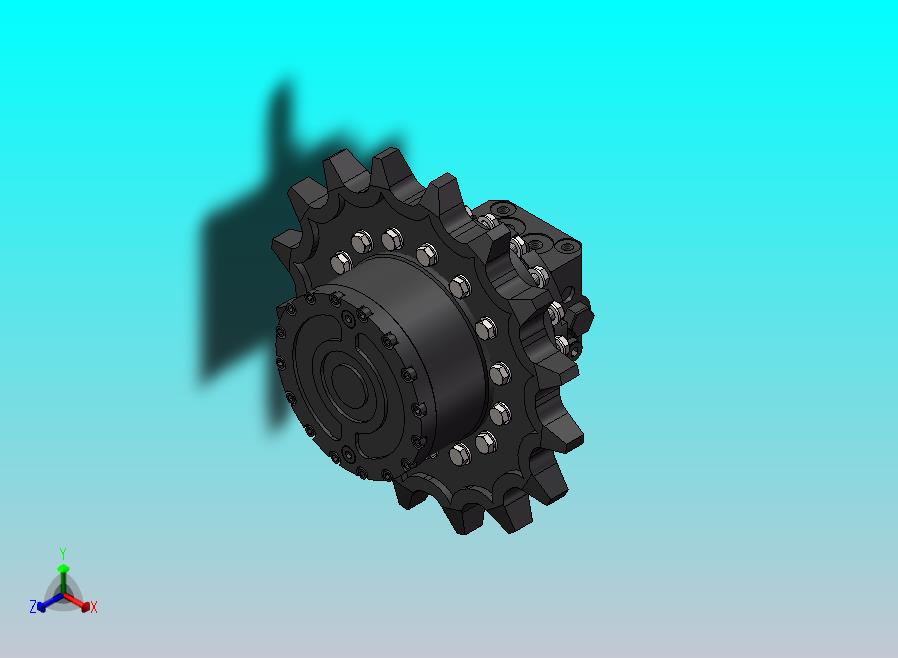 CD60R-3行走马达履带驱动R