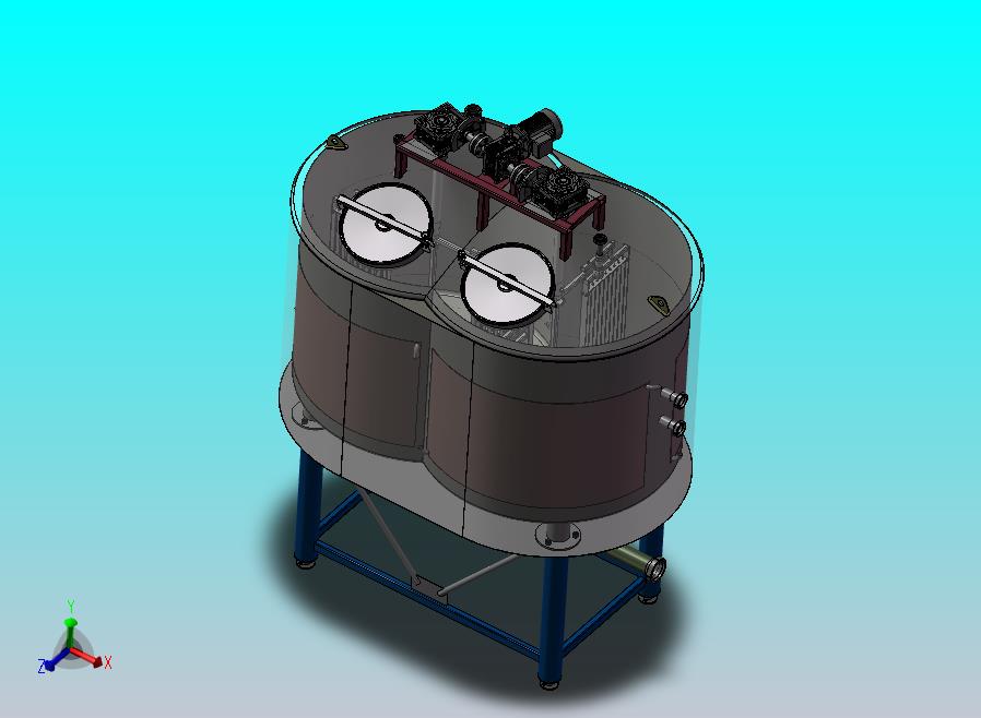 3000L奶酪机模型