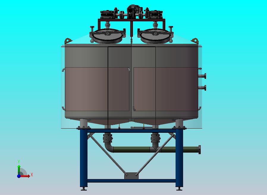 3000L奶酪机模型