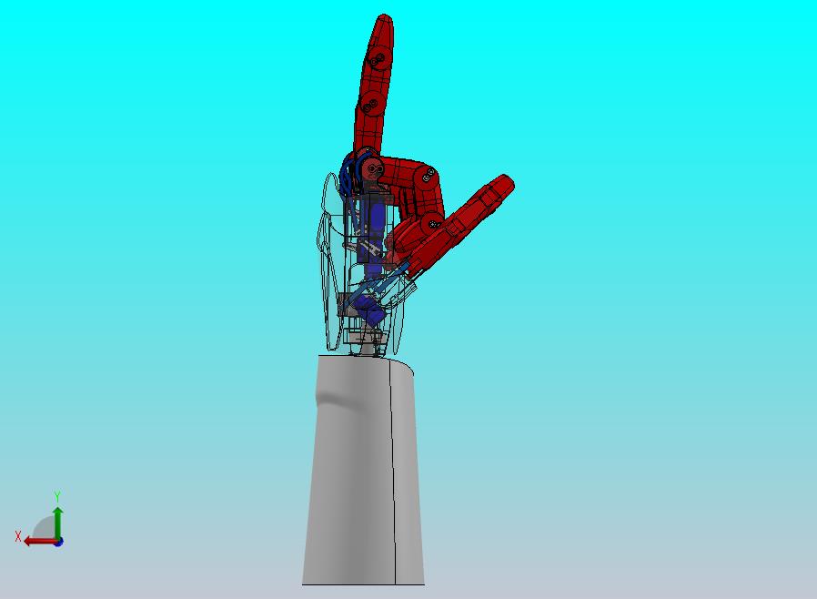 仿生机械手模型