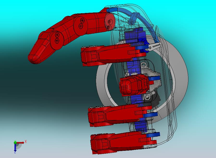 仿生机械手模型