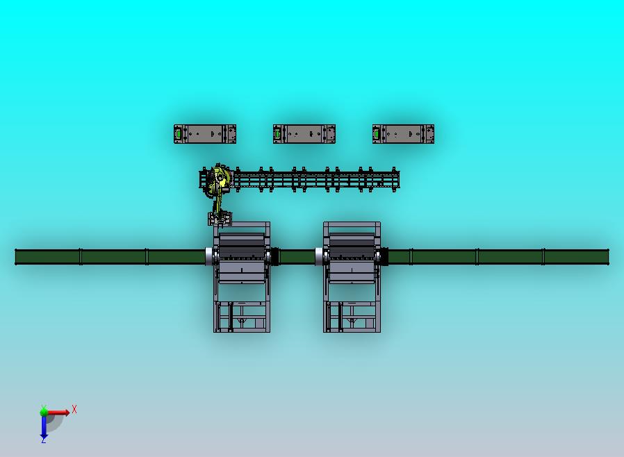 锤式破碎机的自动化取料与运输机构