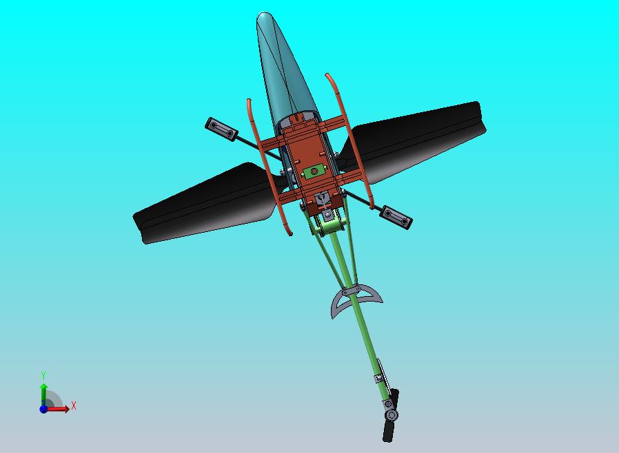 遥控直升机模型