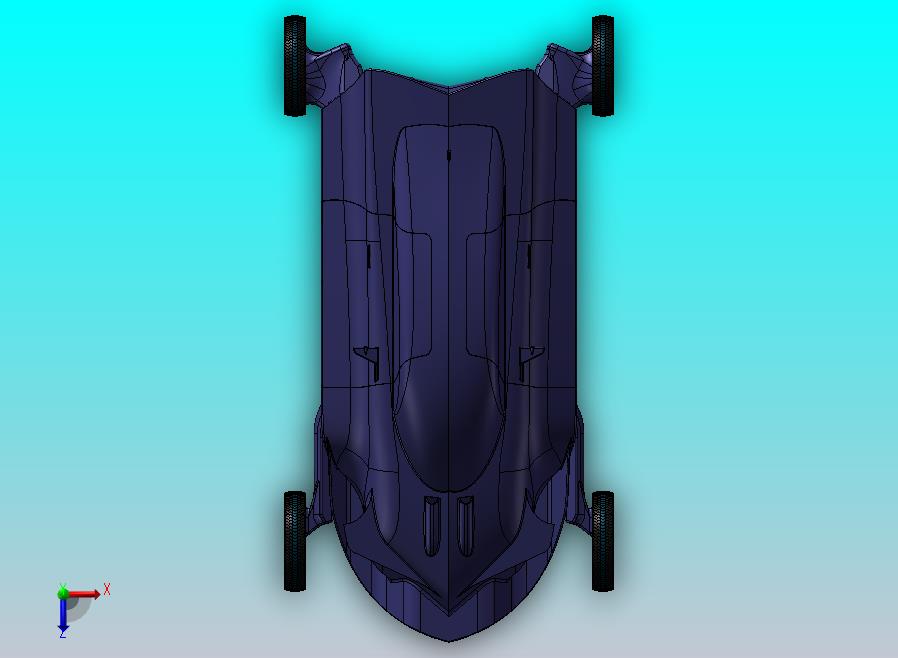 新型概念车模型