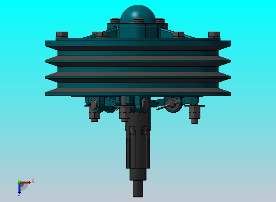 拖拉机离合器详图