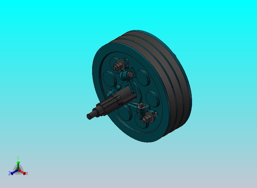 拖拉机离合器详图