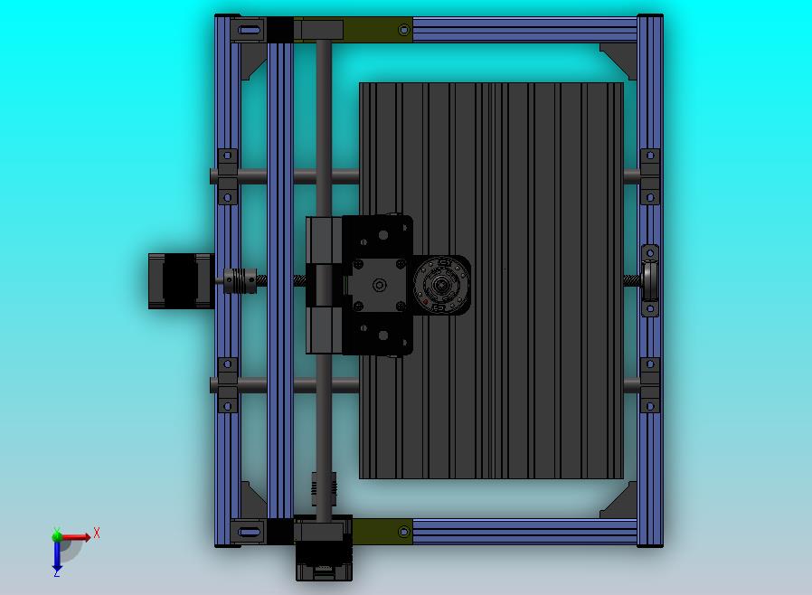 小型数控铣床模型