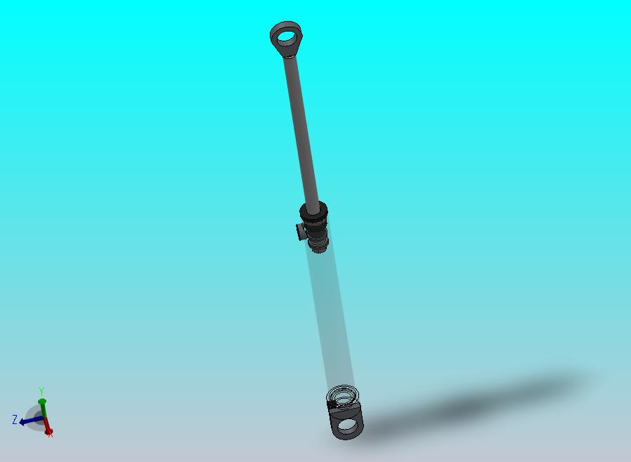 焊接式液压缸（前后安装）63x40x415 mm