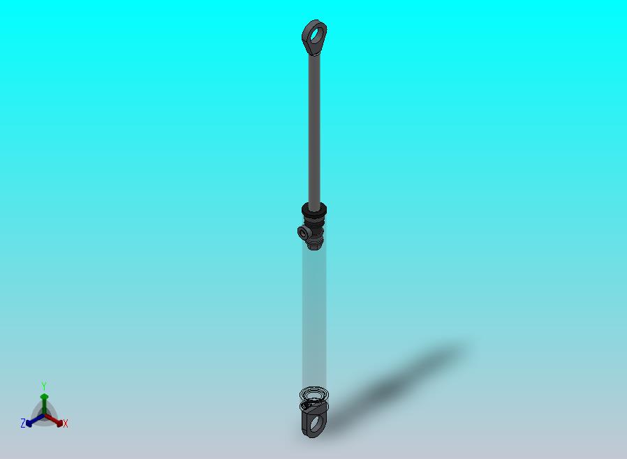 焊接式液压缸（前后安装）63x40x415 mm