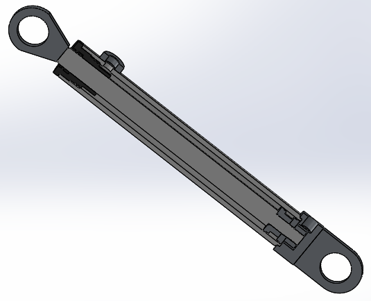 焊接式液压缸（前后安装）63x40x415 mm