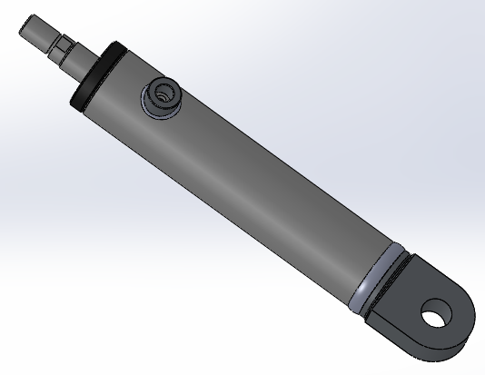 焊接式液压缸（后安装）40x20x130 mm