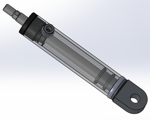 焊接式液压缸（后安装）40x20x130 mm