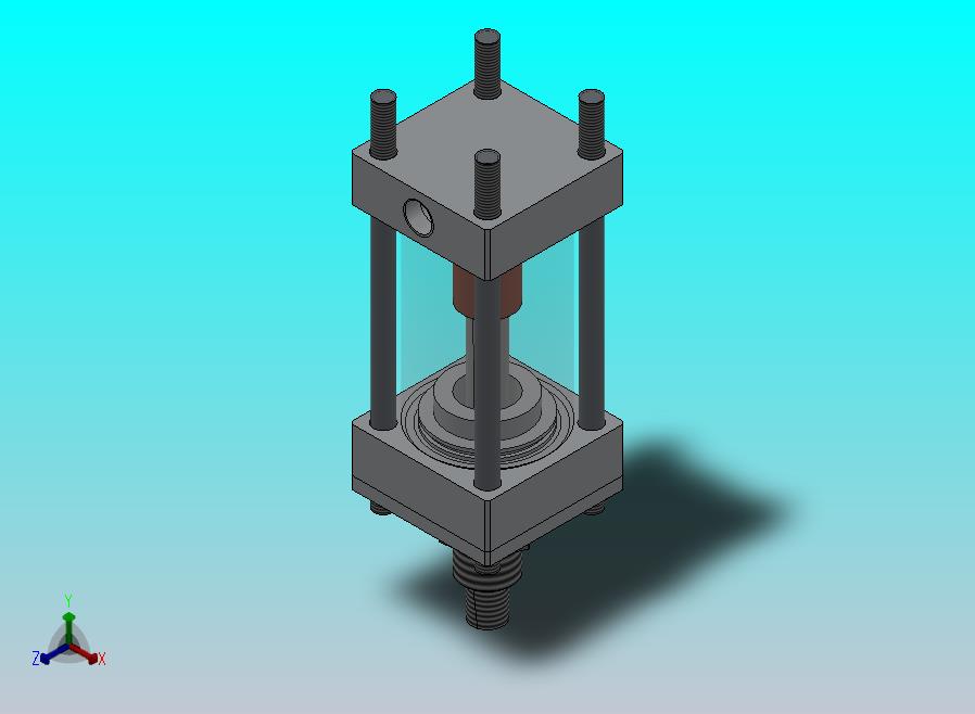 横拉杆气缸32x10x25 mm