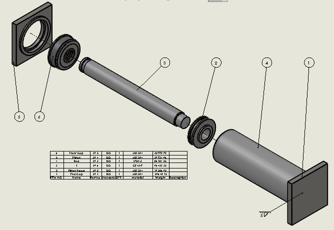 焊接式液压缸（后安装）250x120x720 mm