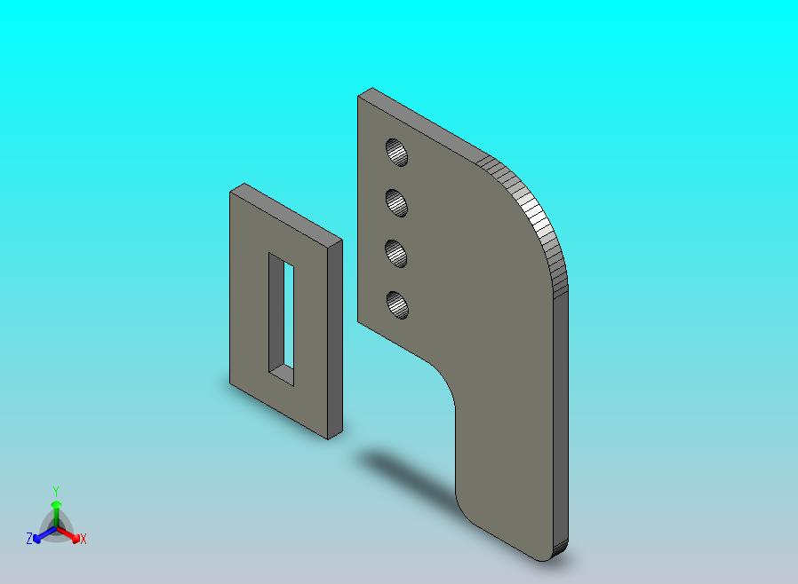 控制喇叭、遥控飞机副翼