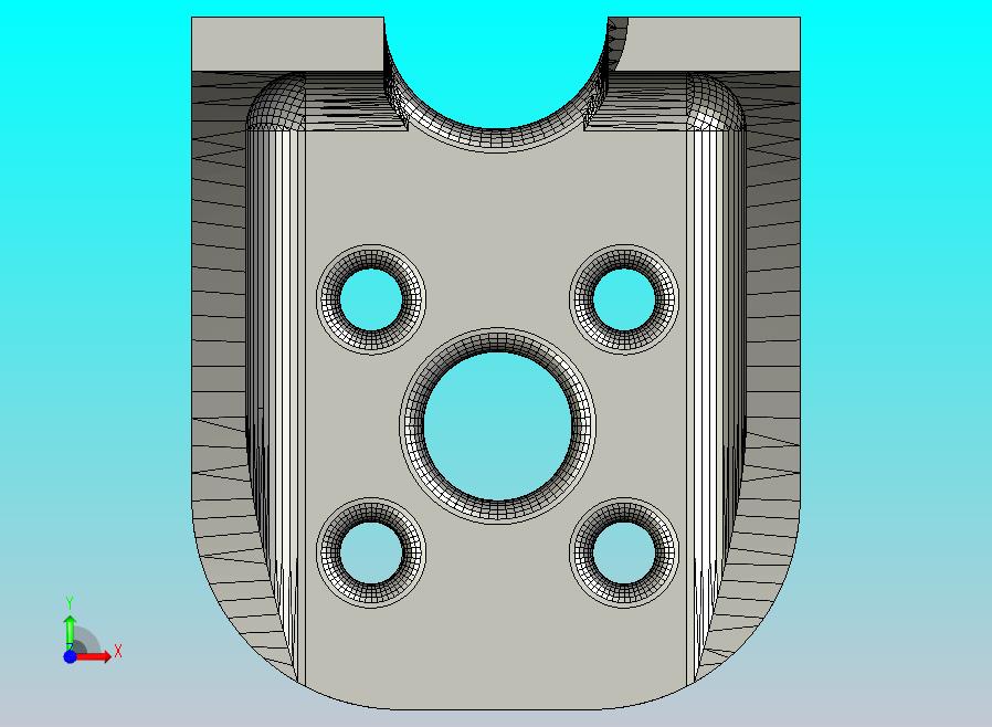 1306 遥控玩具电机支架
