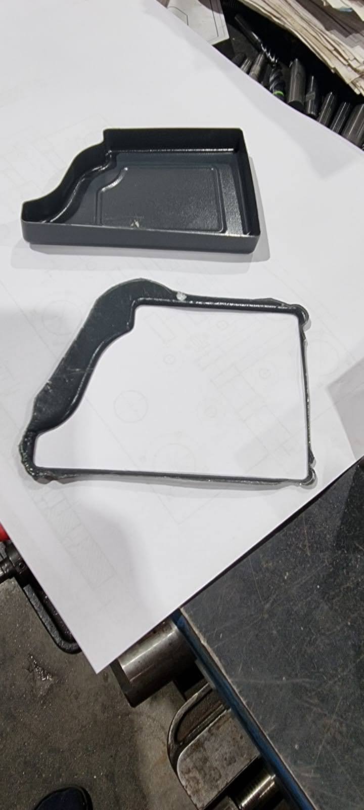 天沟端盖拉丝模具