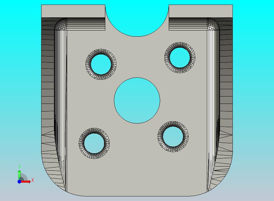 1212 尺寸电机安装座