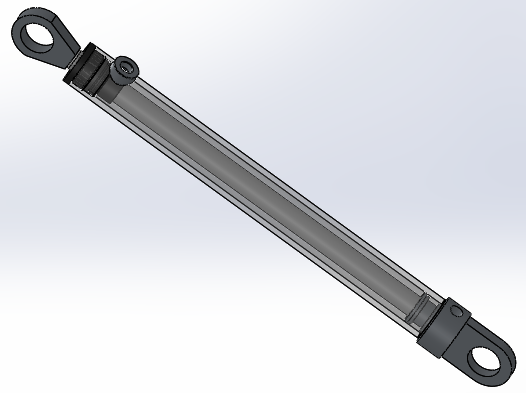 焊接式液压缸（前后安装）62.6x40x645 mm