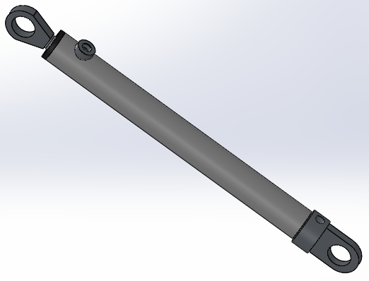 焊接式液压缸（前后安装）62.6x40x645 mm