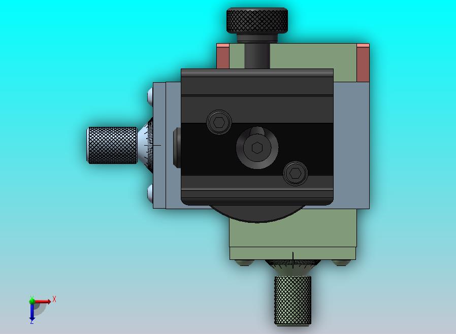 X-Y方向调整平台