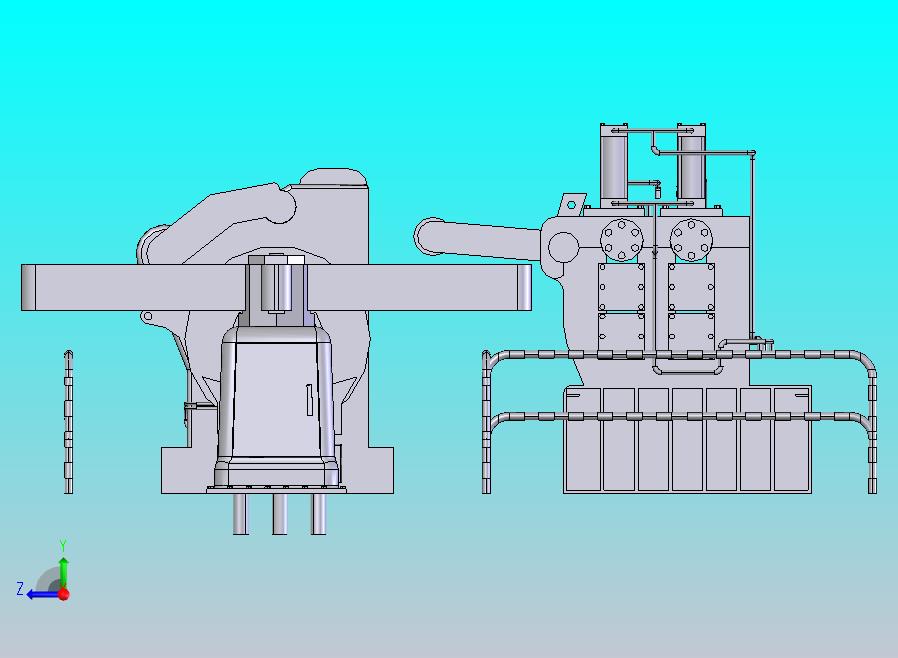 带矫直的取卷开卷机