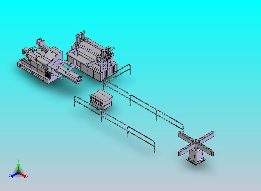 带矫直的取卷开卷机