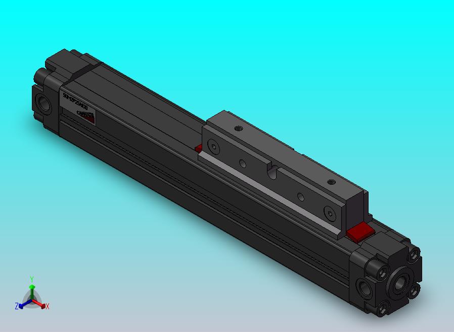 磁耦合式无杆缸