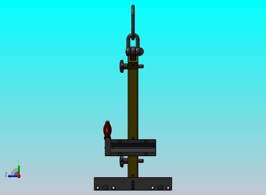 可调节永磁吊钩