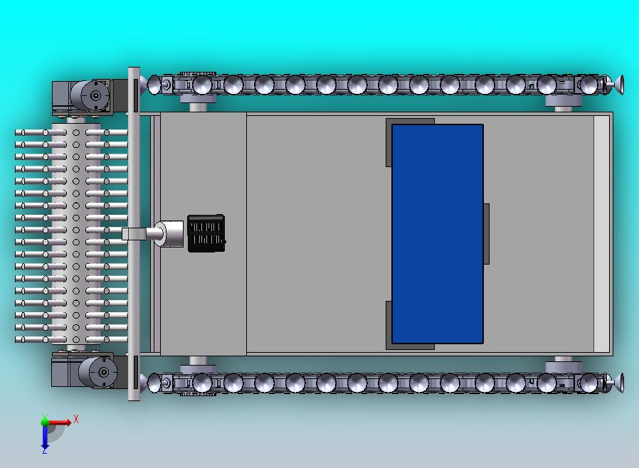 吸盘履带车加清扫